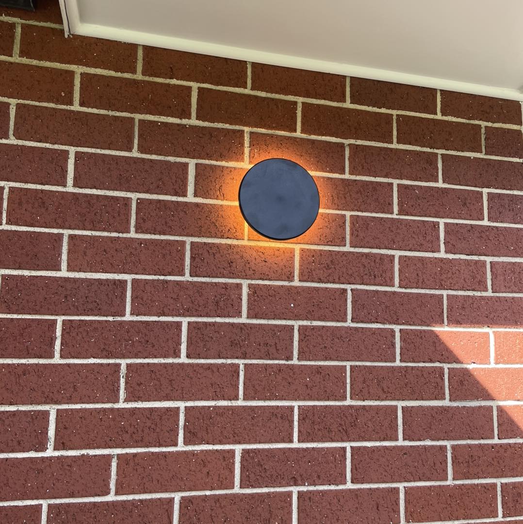 Wall light installation completed in Daw Park by STRZELEC Electrical